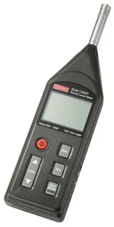 Produktfoto 1 von RS PRO SLM1352P Datenloggerfunktion LCD Schallpegelmessgerät 30 dB 130 dB 8 kHz IEC 61672-1:2002 Klasse 2 0.1 dB,
