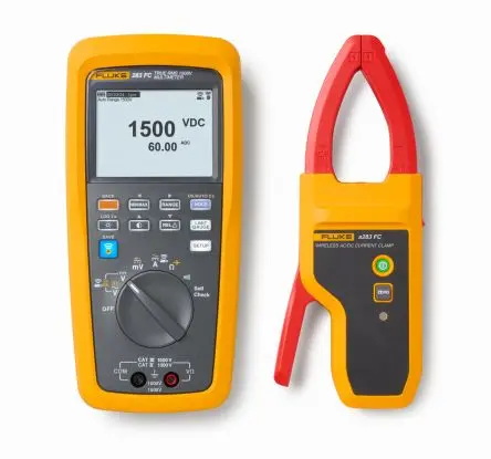 Produktfoto 1 von Fluke 283FC PV EUR Tragbar LCD Multimeter 1 kV ac / 60 A ac 60 A dc
