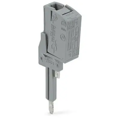 Produktfoto 1 von WAGO TOPJOB S Prüfsteckeradapter für DIN-Schienen-Klemmleiste