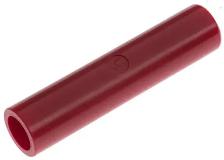 Produktfoto 1 von Hirschmann Test & Measurement Bananensteckerkupplung Rot Messing Nickel 60V dc