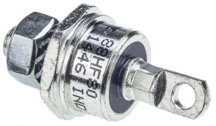 Produktfoto 1 von Vishay VS Schraubanschlussklemme Diode Wechselnd Kathoden-Bolzen, 800 V / 85 A, 2-Pin DO-203AB