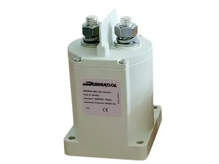 Produktfoto 1 von Durakool DEVR60 Schütz 36V dc-Spule, 1-polig, 1kV dc / 1 kA 1.2 W Nein