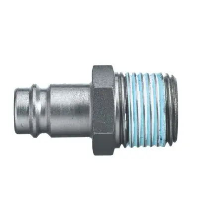 Legris Pneumatische Schnellsteckkupplung, Stahl, vernickelt 1/2 in Buchse, Stecker