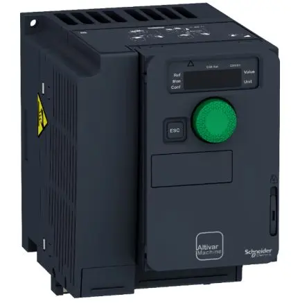 Produktfoto 1 von Schneider Electric Altivar 3-Phasen Antrieb mit regelbarer Drehzahl 1.5 kW 240V 11.1 A 0.599kHz