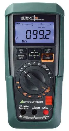 Produktfoto 1 von Gossen Metrawatt M246B Tragbar Digital Multimeter Echteffektivwert, CAT, CAT III, ISO-kalibriert