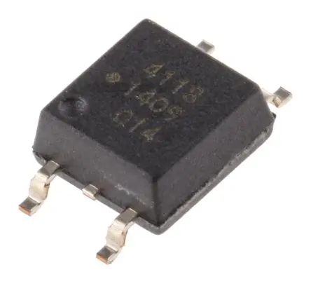 Produktfoto 1 von Broadcom ASSR-4118 Oberfläche Halbleiterausgang, SPST 400 V 0.8V / 0.1 A