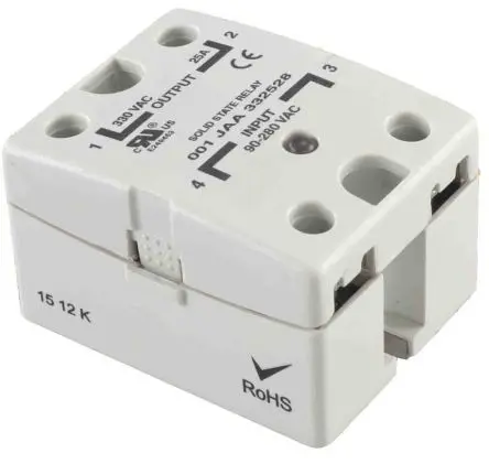 Produktfoto 1 von RS PRO 001 SJDA Panel Halbleiterausgang, SPST 600 V eff. 32V dc / 40 A