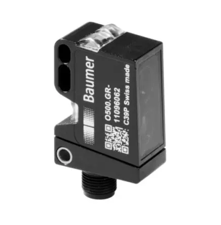 Produktfoto 1 von Baumer O500.RP Kubisch Optischer Sensor, Reflektierend, Push-Pull Ausgang, 12-polig M4