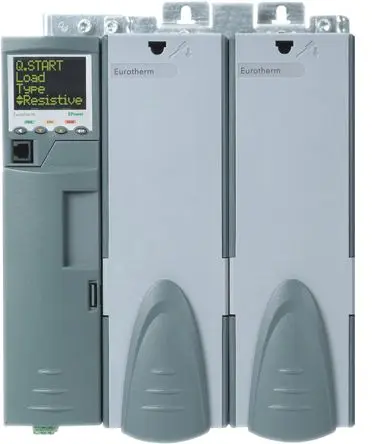 Eurotherm EPower Leistungsregler Frontplattenmontage 3, 2 x Analog, Digital Ausgang 600V 2-phasig