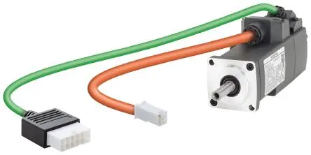 Siemens 1FL6022 Wechselstrommotor, 50 W 3000U/min 230V Flanschmontage