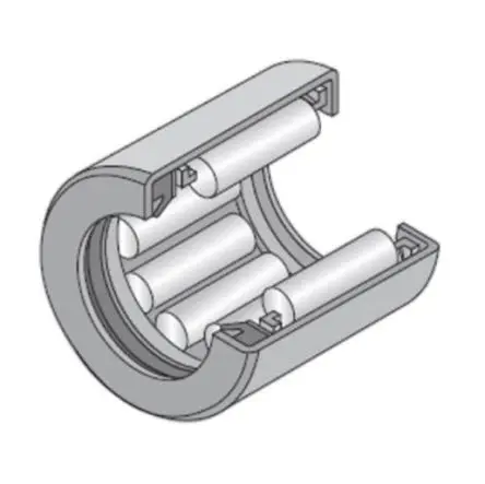 Produktfoto 1 von NTN Axial-Nadellager 1-reihig Nadellager mit gezogenem Becher Stahl 21.1 kN CN 4000U/min HK4018L/3AS / Außen-Ø 47 mm