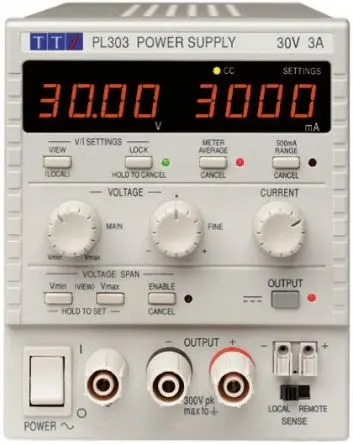 Produktfoto 1 von Aim-TTi Digital 1 Linear 30V ac IEC 320 Labornetzgerät 3 A 90 W