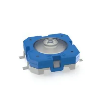 Produktfoto 1 von RAFI IP54 Taster 1 Schließer Tastend, SMD 100mA Nein 12 mm Blau Oberfläche B. 12mm L. 12 mm