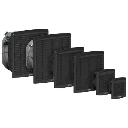 Schneider Electric ClimaSys CV AC Filterlüfter, 77 dB, 396V, 466 V, 126W, 931 m³/h, IP54 336 mm 316 mm