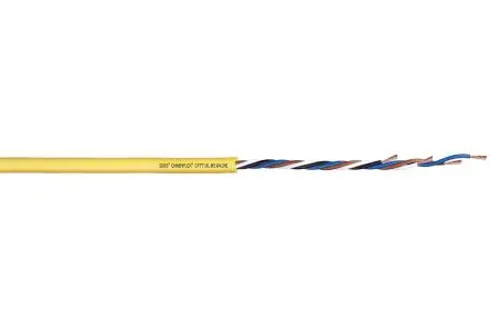 Produktfoto 1 von Igus Chainflex CF77.UL Steuerkabel, 4-adrig 0.34mm² Schwarz Ungeschirmt, 100 m, Polyvinylchlorid