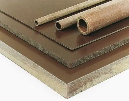 Produktfoto 1 von Tufnol Kraftpapier, Phenol Harz-Laminatplatte Papier, Kunstharz-beschichtet Kunststoffplatte, Braun, 16 mm x 285mm x 590