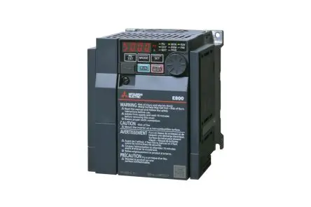Produktfoto 1 von Mitsubishi Electric FR-E800 1-Phasen Wechselrichtermodul 0.75 kW 200V 5 A 50Hz