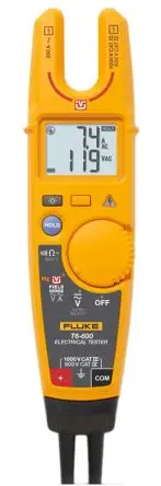 Produktfoto 1 von Fluke T6-600 Elektrisches Prüfgerät 600V ac max. MOSFET, Widerstand, SSR-isolierter Flyback-Wandler