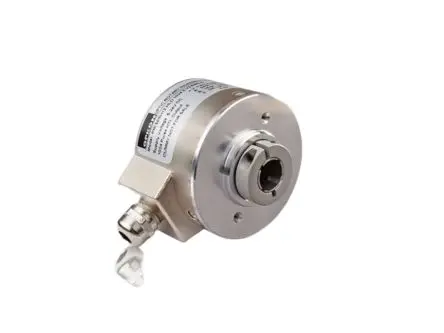 OPKON Inkrementalgeber, 1024 Impulse/Umdrehung Imulse/U 24V dc, 5 V dc, mit 10 mm Hohlwelleschaft, Radialer