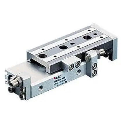 Produktfoto 1 von SMC MXQ M5 Pneumatik-Führungszylinder doppeltwirkend, Bohrung Ø 12mm / Hub 40mm bis 0,7 MPa
