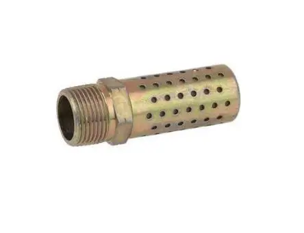 Produktfoto 1 von EMERSON – ASCO 346-M-888 Pneumatischer Schalldämpfer aus Stahl zinkplattiert 14 bar, Mit Gewinde