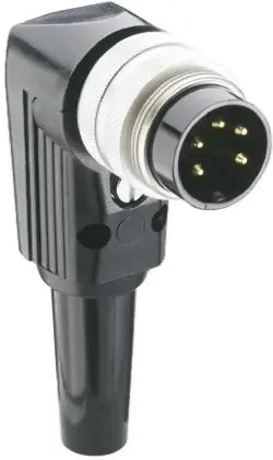 Produktfoto 1 von Lumberg WSV M16 DIN-Stecker gewinkelt 7-polig, DIN EN 60529, 250V ac 5A IP40 Kabel, Mit Gewinde Stecker