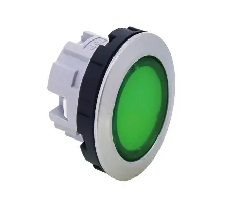 Produktfoto 1 von Idec CW4L-A10 Drucktastenkopf Ø 22 mm wartungsfrei Glatt Rund Polyamid, IP65