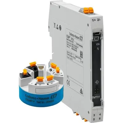 Produktfoto 1 von Endress+Hauser Temperaturgeber Ø 44 mm 36V dc, -50 °C → 250 °C für Widerstands-Temperaturfühler (RTD), Thermoelement