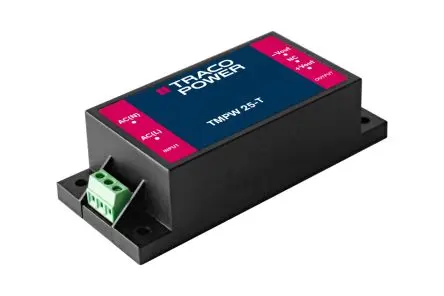 Produktfoto 1 von TRACOPOWER TMPW 25-T AC/DC-Netzteil 1 24V dc 25 W, Fahrgestell 305V ac