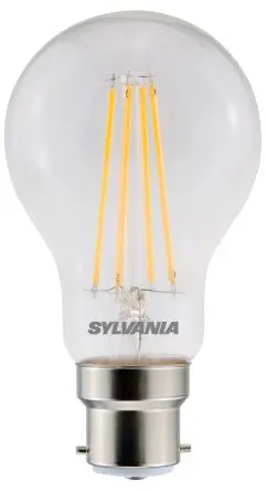 Sylvania LED-Birne 7 W 60 W 380 lm B22 Sockel 2700k Weiß
