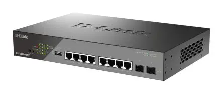 Produktfoto 1 von D-Link 10-Port Gigabit PoE Smart Managed Surveillance PoE Switch Gigabit-Switch 10-Port Smart Power Over Ethernet