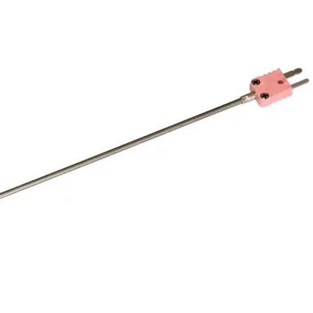 Produktfoto 1 von Electrotherm 282 Superlegierung auf Nickel-Chrom-Basis Thermoelement Typ Typ N, Ø 3 mm x 500 mm 0 °C → 1000 °C
