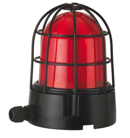 Produktfoto 1 von Werma 839 LED Signalleuchte Rot 24V Basis x 189 mm