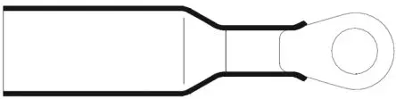 Produktfoto 1 von TE Connectivity DuraSeal Ringkabelschuh, Isoliert 22 AWG, Nylon, Rot, 18 AWG max.AWG, aussen ø 18 mm, innen ø 10.5 mm,