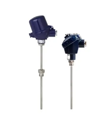 WIKA Pt100 Temperatursensor Edelstahl 3 x 150 mm, -30 °C → 250 °C