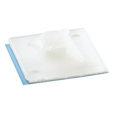 Produktfoto 1 von Thomas & Betts Schraubbefestigung TC347 Befestigungssockel, Nylon Natur 28.6 mm x 0.301 Zoll Kabelbinder x 28.6mm für