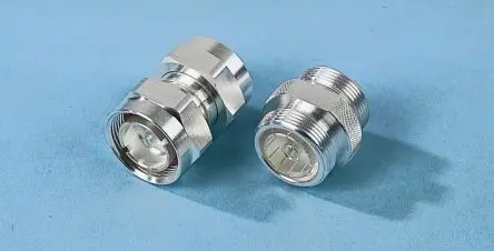 Produktfoto 1 von Telegärtner HF Adapter, 50 Ω, Gerade Stecker Stecker, Koaxial Nennspannung