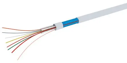 Produktfoto 1 von RS PRO Tranxalarm Steuerkabel, 10-adrig 24 AWG Geschirmt Weiß, 100 m, Polyvinylchlorid