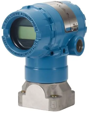 Rosemount 2051 Absolut, Überdruck, Differenzial Drucksensor -623 mbar, 4 bis 20 mA 623 mbar, für Gas, Flüssig, Dämpfe