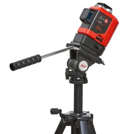 Produktfoto 1 von Leica L6R Lasernivelliergerät 635 nm ±0.2 mm/m Innenbereich, Außenbereich Laserfarbe Rot, Klasse 2, ISO-kalibriert