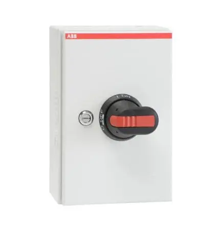 Produktfoto 1 von ABB OTL Trennschalter 6-polig Schraubanschlussklemme 0A Schwarz IP65