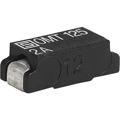 Produktfoto 1 von Schurter SMD-Sicherung 2.5A 125V ac Thermoplast Zeitverzögerung 3.1mm 7.4 mm