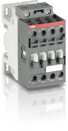 Produktfoto 1 von ABB AF Schütz 20V dc, 60 V dc-Spule, 3-polig, 690V / 4 A 24V, 60 V 5.5 kW 3 Schließer, 1 Öffner Motorsteuerung
