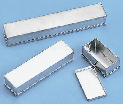 Produktfoto 1 von Teko Leiterplattengehäuse, Verzinnter Stahl 21 mm, 29 mm 54 mm