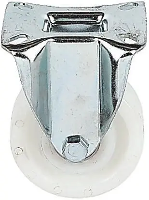 Produktfoto 1 von LAG Feststehend Rolle, Rad ø 150 mm, 400 kg, Ges H. 195 mm, Rad B. 40 mm