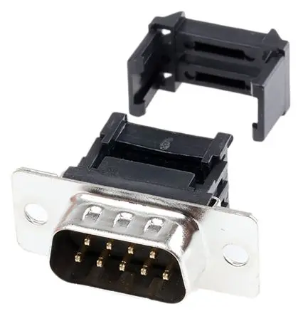 Produktfoto 1 von ASSMANN WSW AD IDC-Steckverbinder Stecker, Gerade, 9-polig Kabel / 2-reihig, Raster 2.54 mm