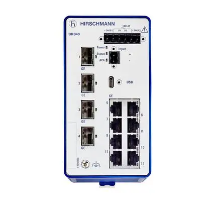 Produktfoto 1 von Hirschmann Ethernet-Switch 12-Port Managed Switch
