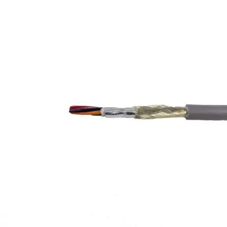 Produktfoto 1 von Alpha Wire 8610 Kabel, 7-adrig 0.14mm² 26 AWG Grau Geschirmt, 500 ft, Polyvinylchlorid