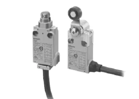 Omron D4F Sicherheitsendschalter, Rollenhebel 2 Schließer/2 Öffner, IP67