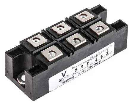 Produktfoto 1 von Vishay Brückengleichrichter-Modul 800 V 1.5 kA Panel 1.49 V INT-A-pak Einfach 6-Pin 10 mA